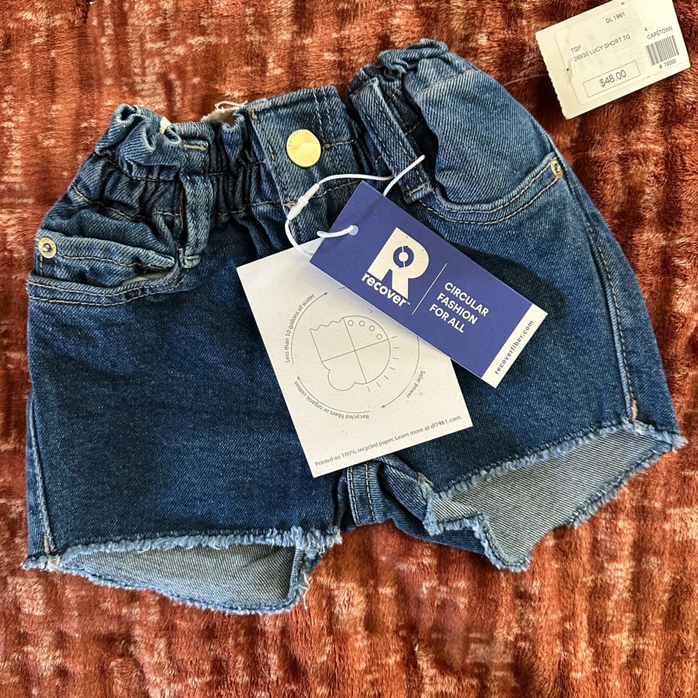 DL1961 Indigo Denim Shorts